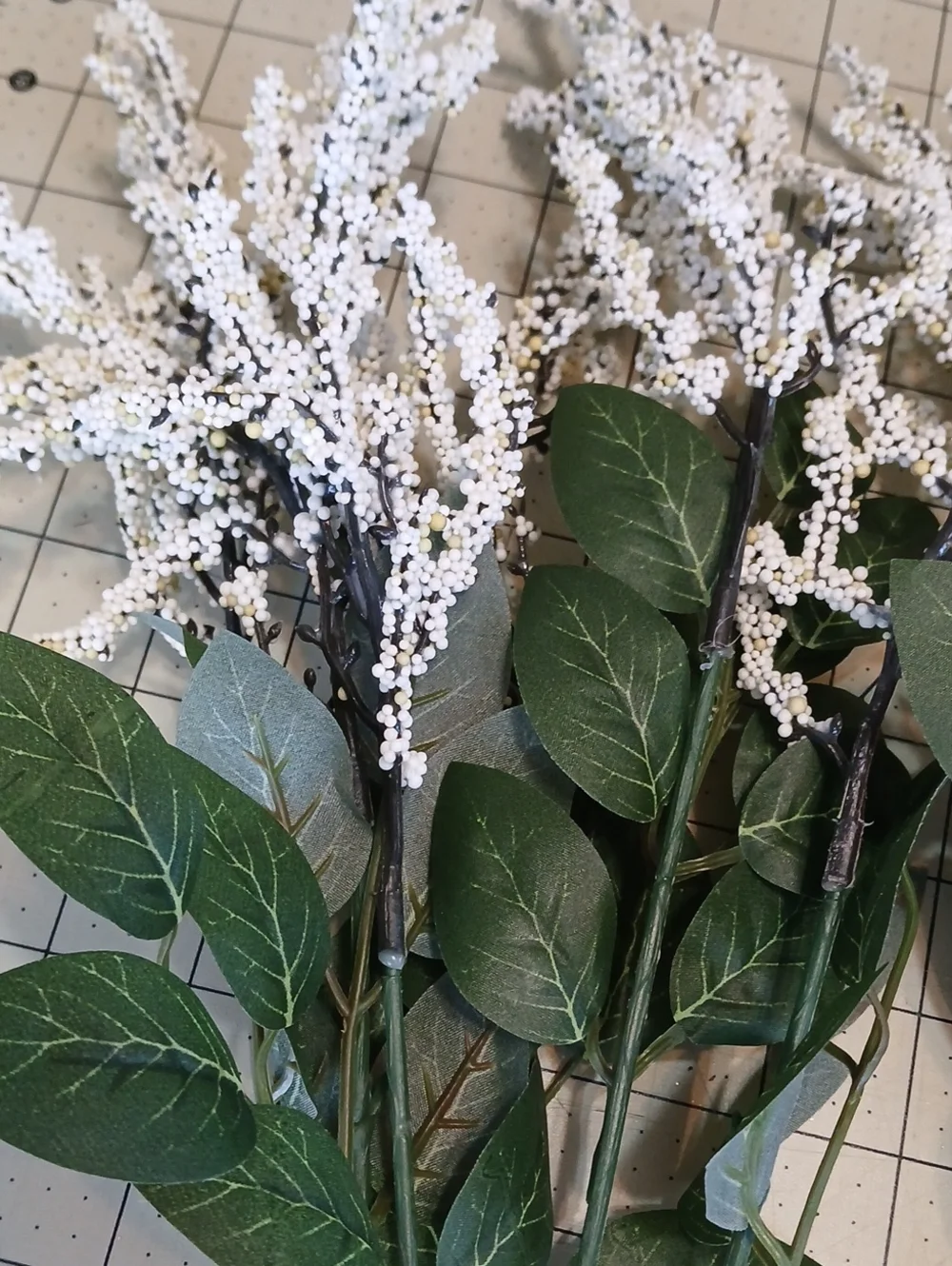 Artificial Berry Bushes - Set Of 2